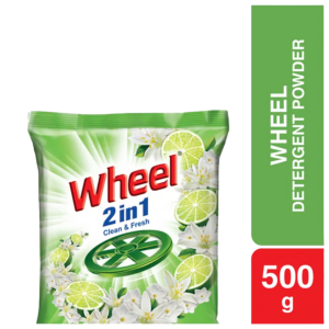 Wheel 2in1 Detergent Powder 500g