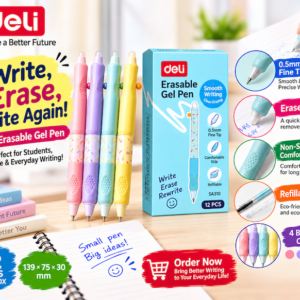 Deli Erasable Gel Pen