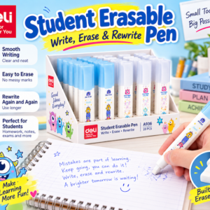Deli Student Erasable Pen